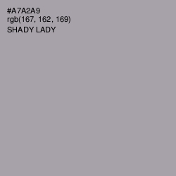 #A7A2A9 - Shady Lady Color Image